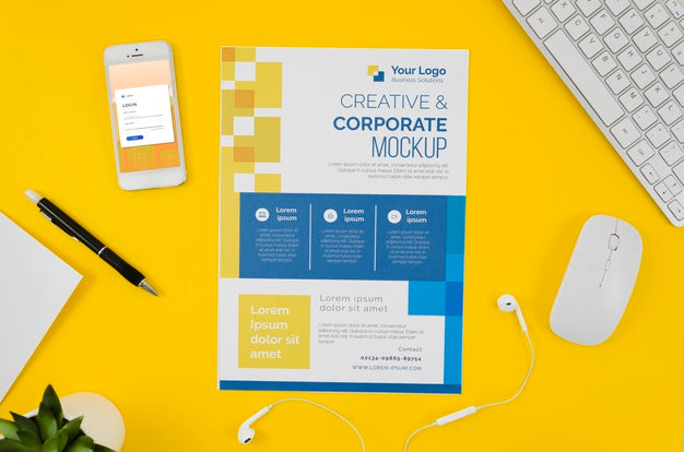 Create A Corporate Mock-Up Psd