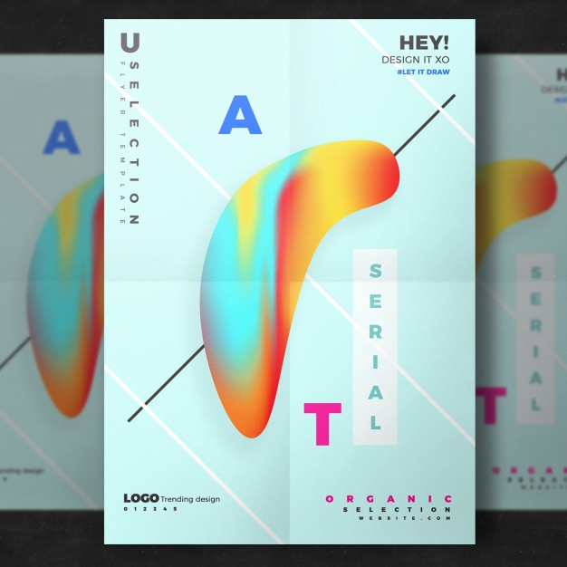 Creative Abstract Poster Psd