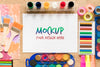 Creative Aquarelle And Paint Collection Psd