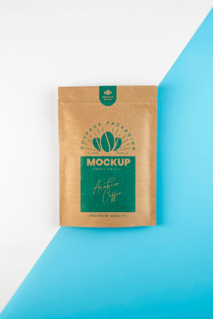 Creative Arrangement Of Doypack Mock-Up Psd