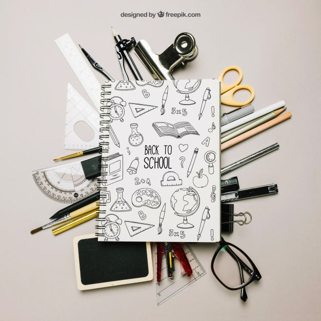 Creative Back To School Template Psd