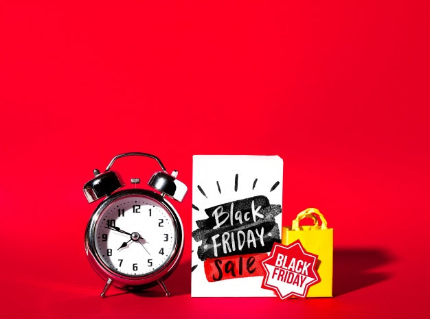 Creative Black Friday Mockup Psd
