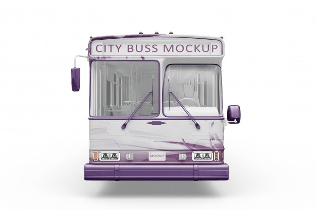 Creative Bus Mockup Psd