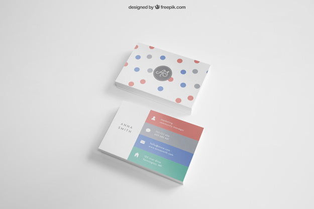 Creative Business Card Mock Up Psd