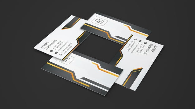 Creative Business Card Showcase Psd