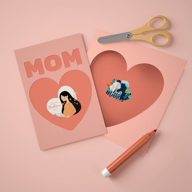 Creative Composition For Mother'S Day Scene Creator Psd