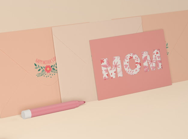 Creative Composition For Mother'S Day With Scene Creator Psd