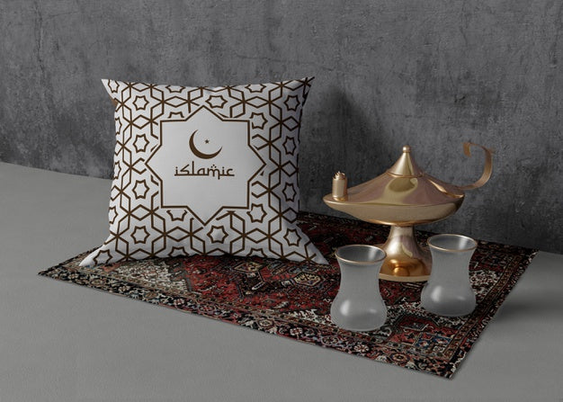 Creative Composition Of Different Ramadan Elements Psd