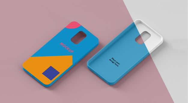 Creative Composition Of Phone Case Mock-Up Psd