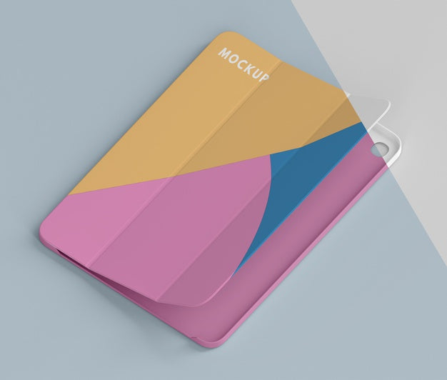 Creative Composition Of Tablet Case Mock-Up Psd