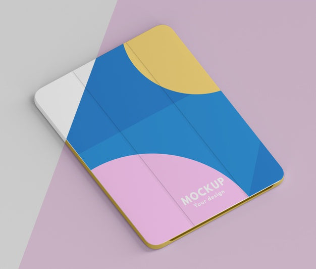 Creative Composition Of Tablet Case Mock-Up Psd