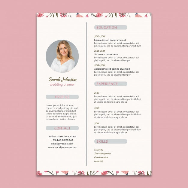 Creative Cv Mockup Psd