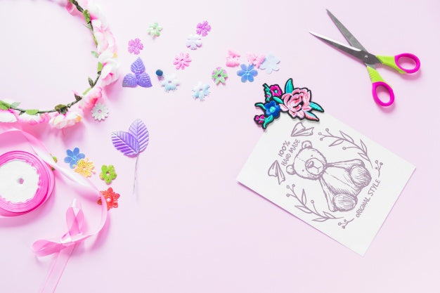 Creative Diy Mockup Psd