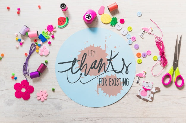 Creative Diy Mockup Psd