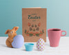 Creative Easter Mockup Composition Psd