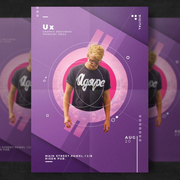 Creative Event Flyer Template Psd