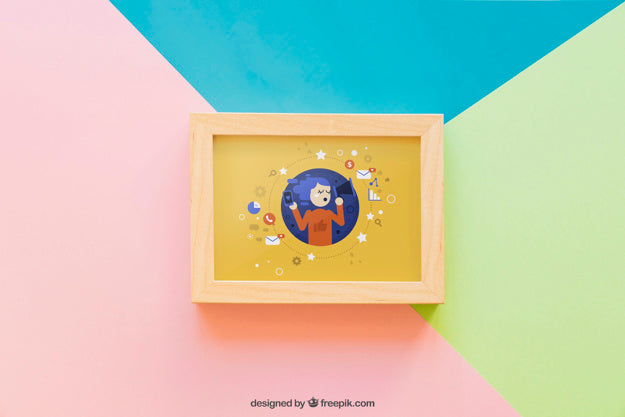 Creative Frame Mockup Psd