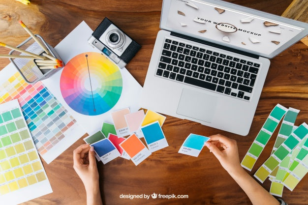 Creative Graphic Designer Mockup Psd