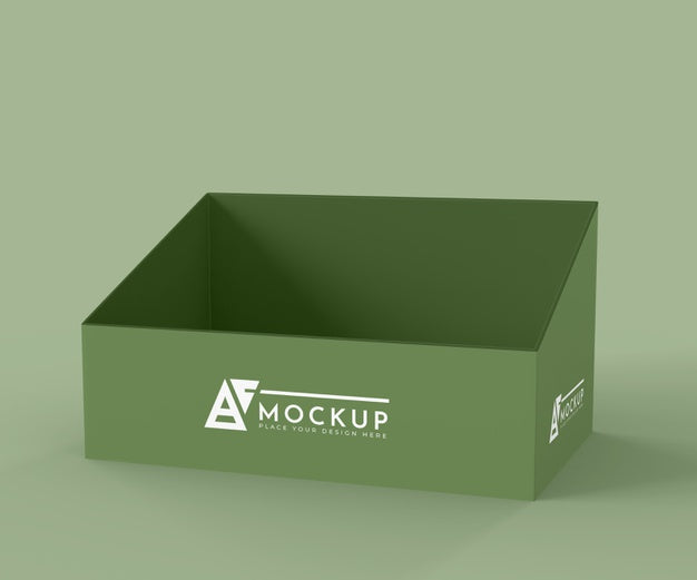 Creative Green Exhibitor Mock-Up Psd