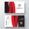 Creative Line Business Card Template Psd