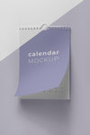 Creative Mock-Up Calendar Composition Psd