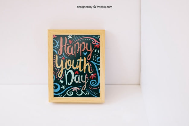 Creative Photo Frame Mockup Psd