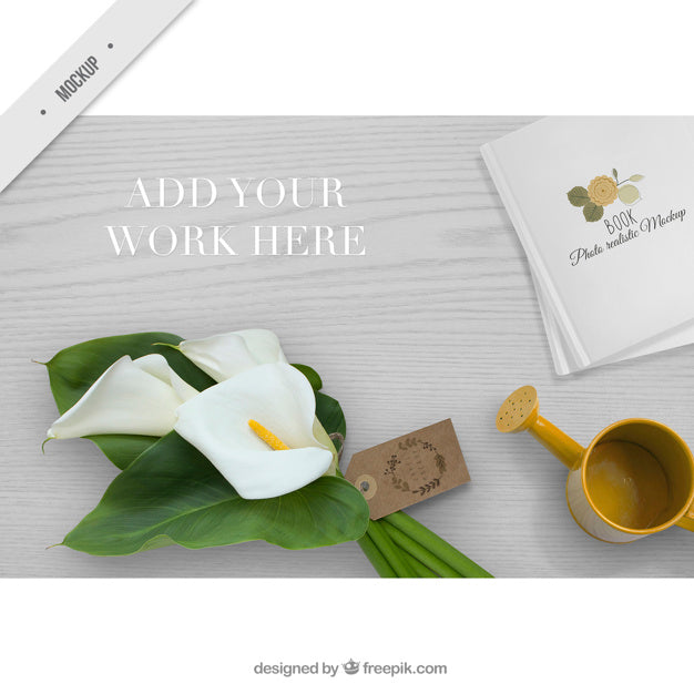 Creative Photo With Decoration For Your Work Psd