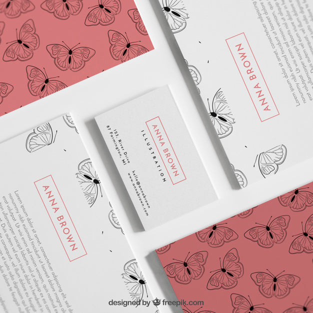 Creative Stationery Mock Up Psd