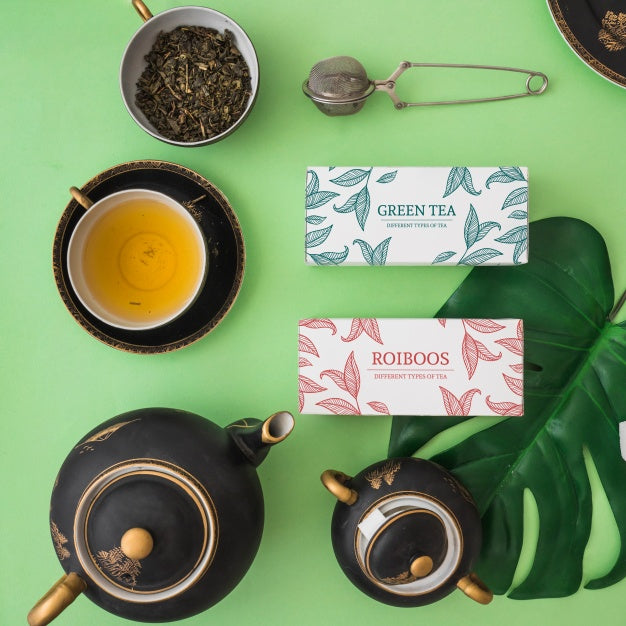 Creative Tea Mockup Psd