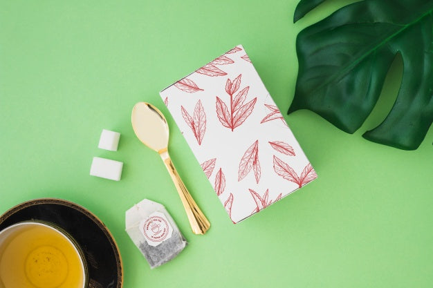 Creative Tea Mockup Psd