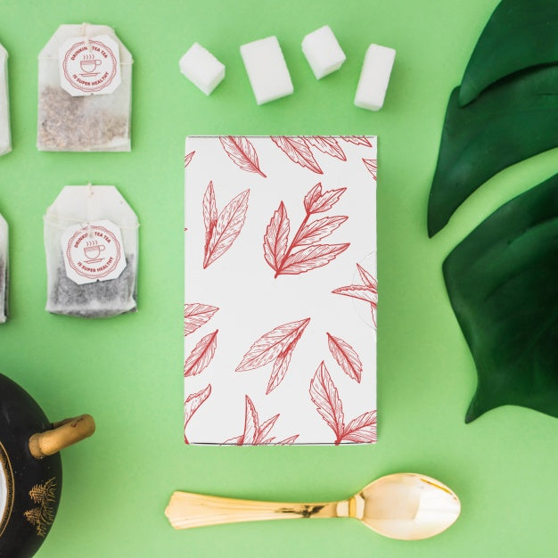 Creative Tea Mockup Psd