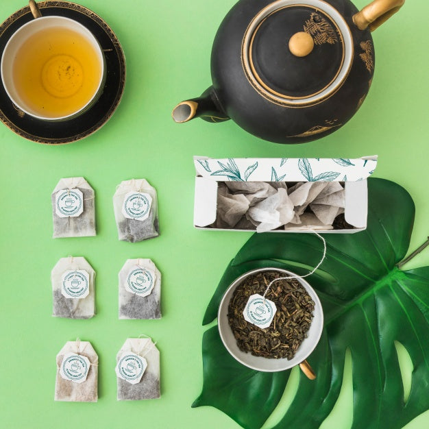 Creative Tea Mockup Psd