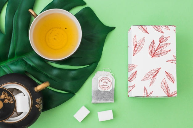 Creative Tea Mockup Psd