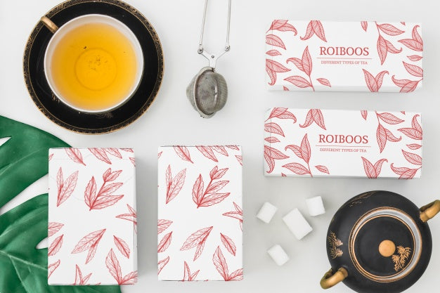 Creative Tea Mockup Psd