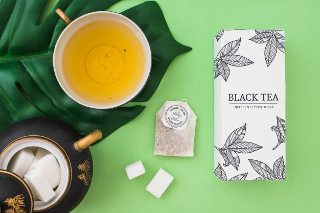 Creative Tea Mockup Psd