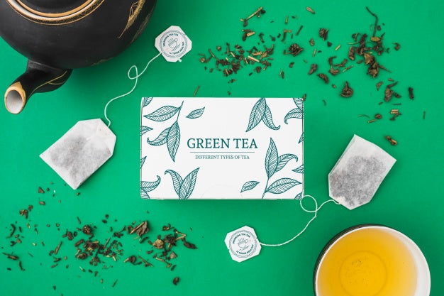 Creative Tea Mockup Psd