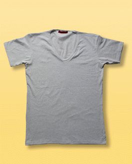 Creative V-Neck Shirt Mockup
