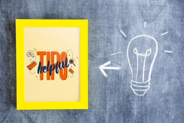 Creativity Concept With Frame Psd