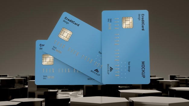 Credit Card Mock Up Psd