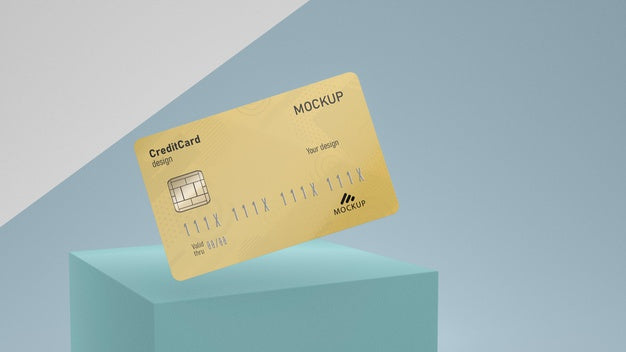 Credit Card Mock Up Psd