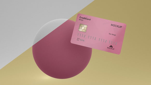Credit Card Mockup Psd