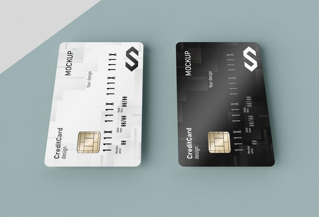 Credit Card Mockup Psd