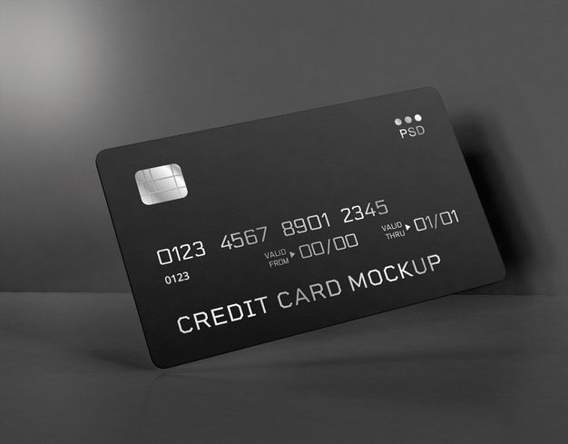 Credit Card Mockup Psd