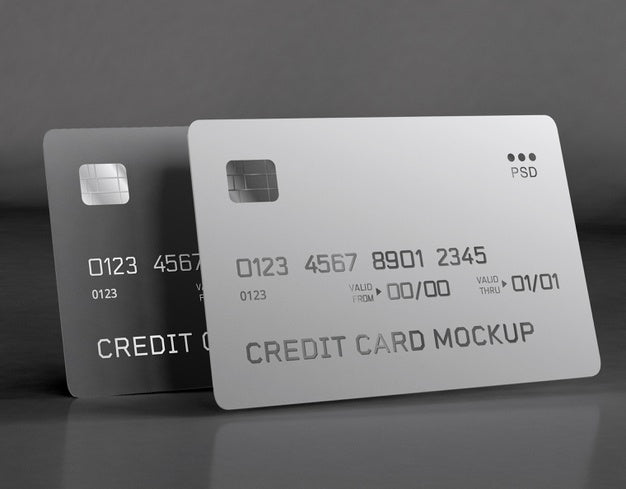 Credit Card Mockup Psd
