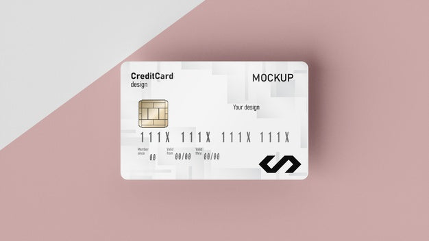 Credit Card Mockup Psd