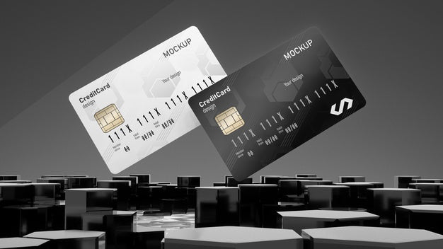 Credit Card Mockup Psd