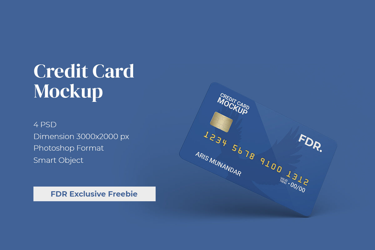 Credit Card Mockup