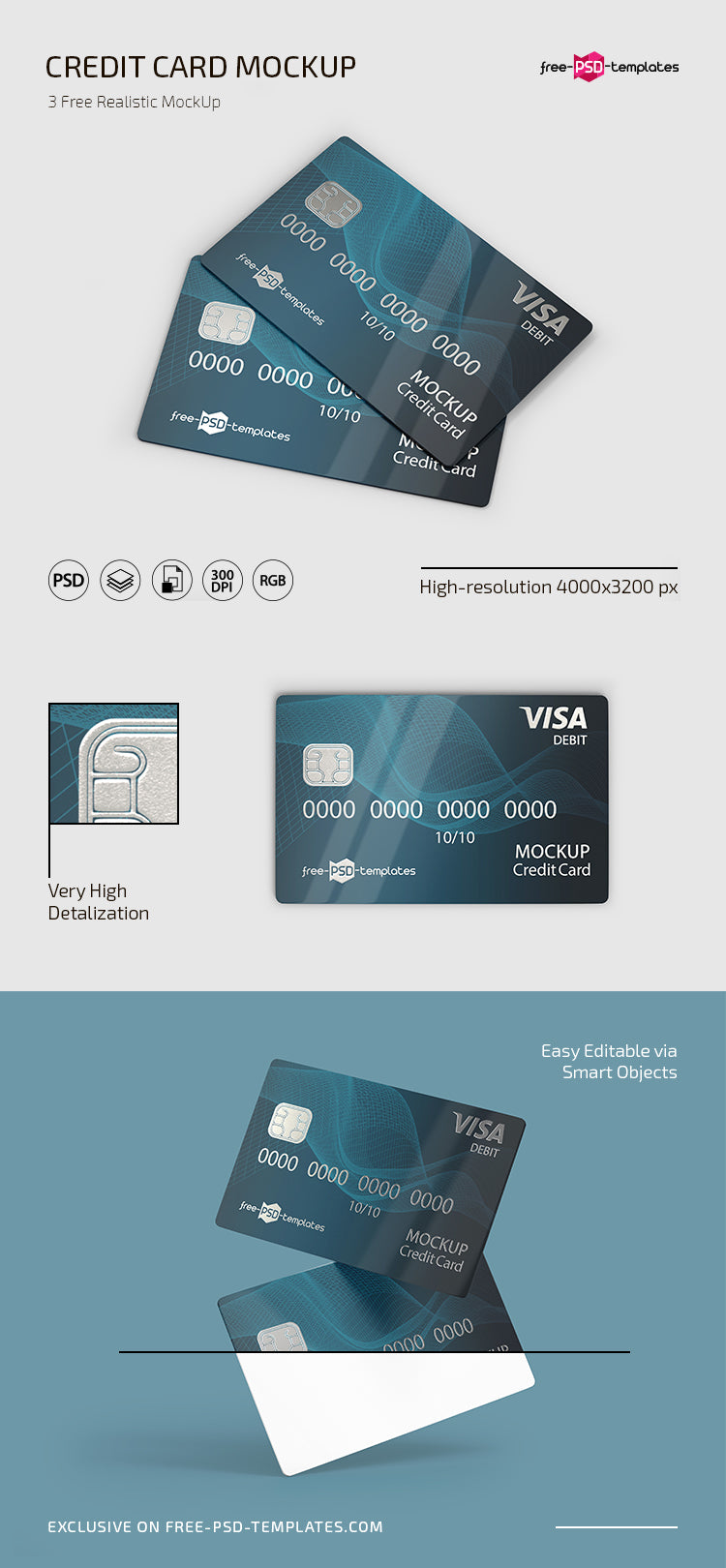 Credit Card Mockup