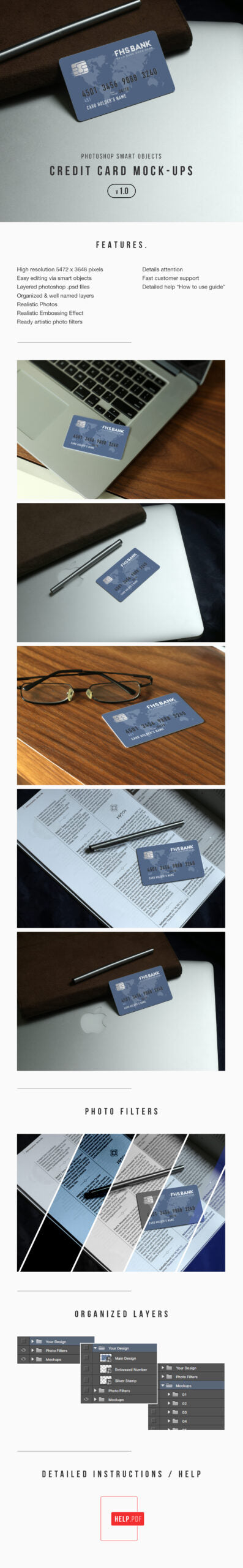 Credit Card Mockups