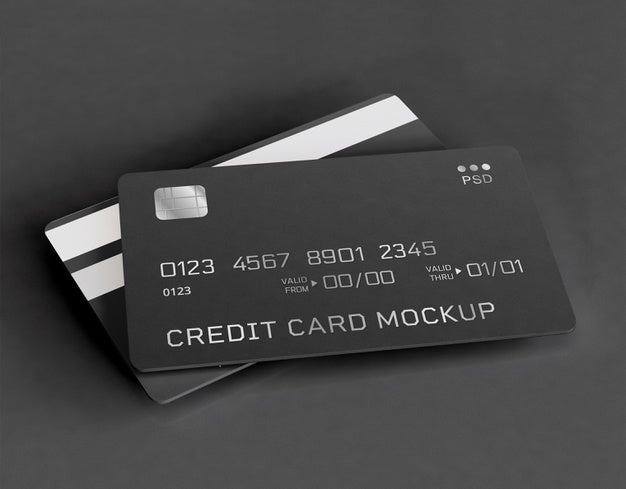 Credit Cards Mockup Psd